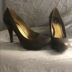 Brown heels